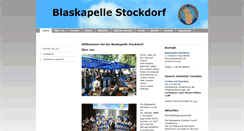 Desktop Screenshot of blaskapelle-stockdorf.de